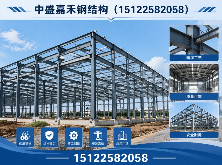 西青区中盛嘉禾钢结构展示图